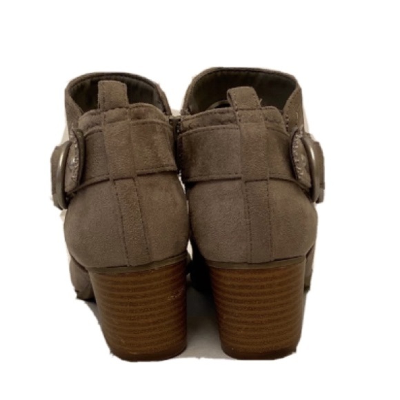 INDIGO RD ✨Ankle Boots✨ Stacked heel Boho Zip - Picture 4 of 8